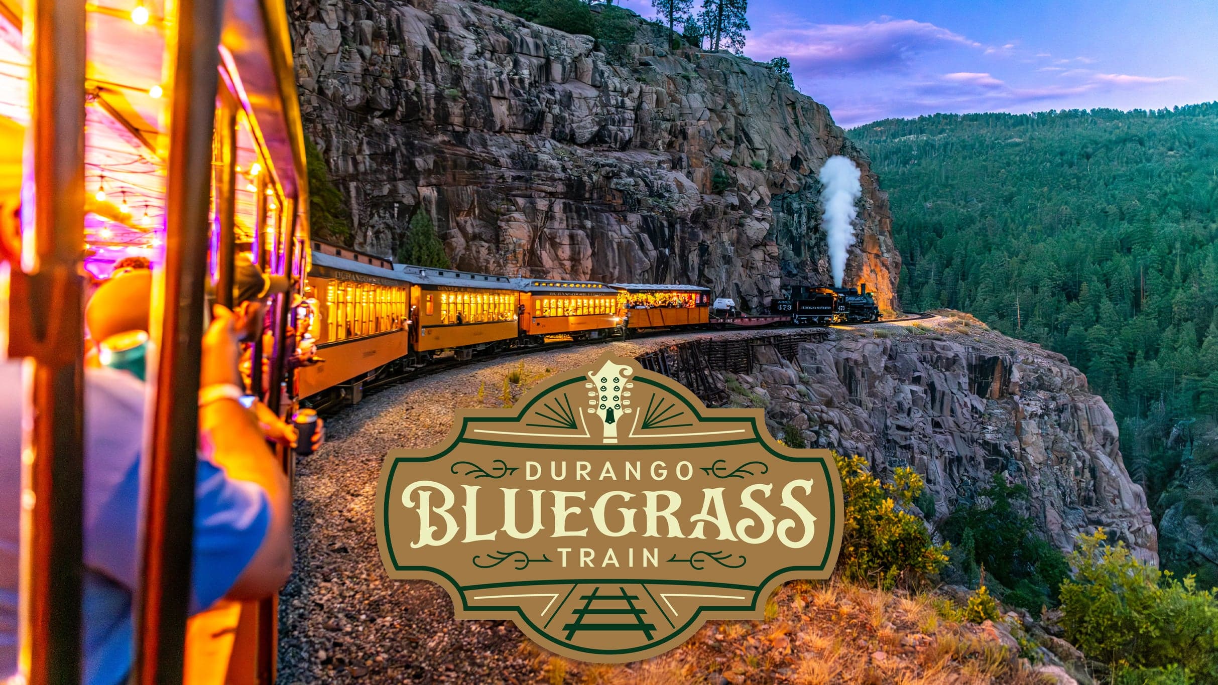 Durango Bluegrass Train at Durango & Silverton Narrow Gauge Railroad in Durango - Upcoming