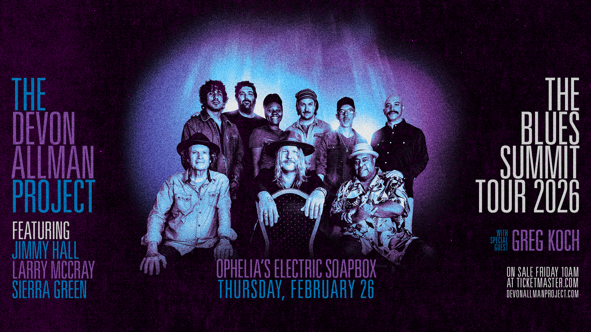 Devon Allman's Blues Summit at Ophelia's Electric Soapbox in Denver