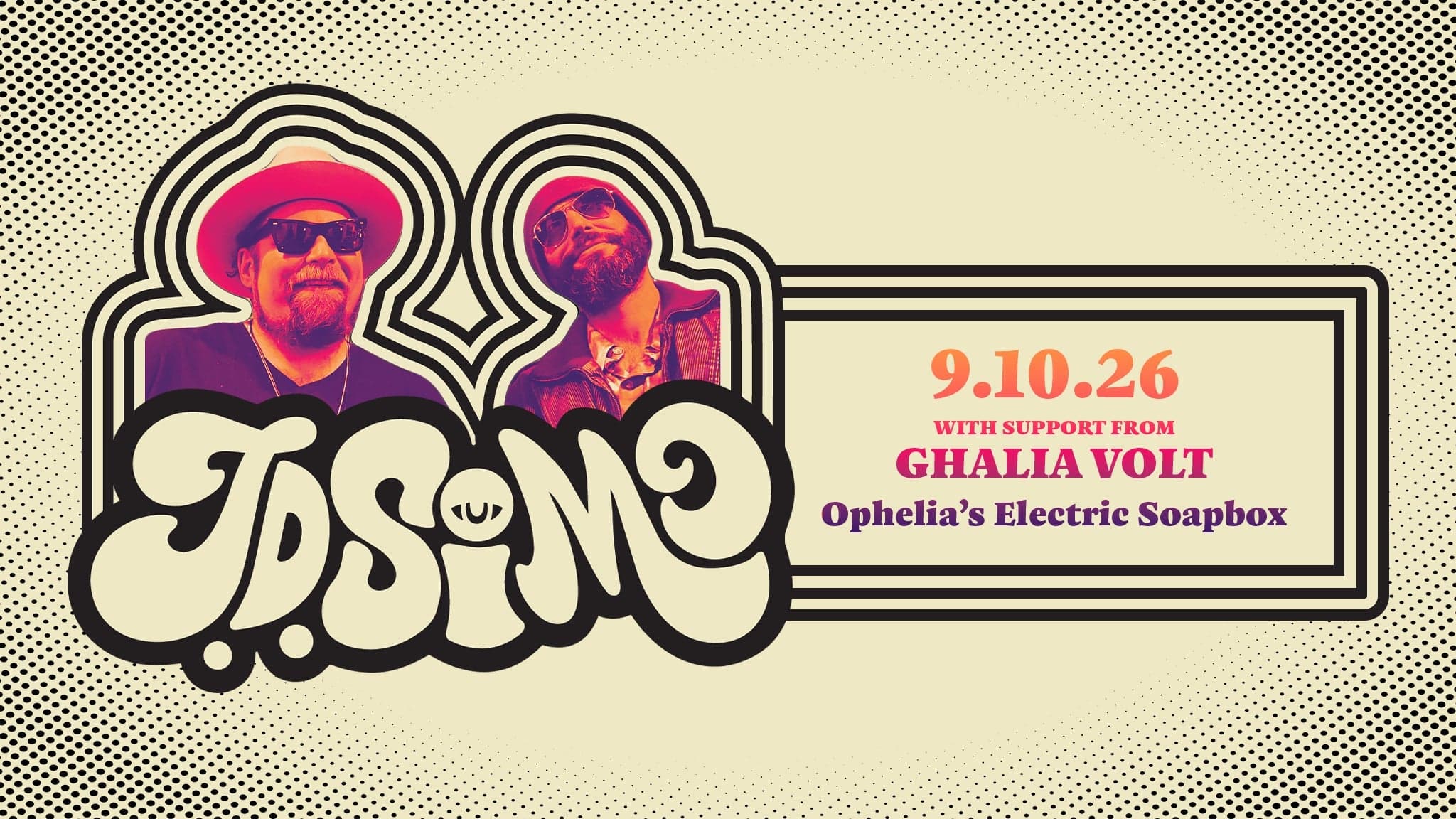 JD Simo with support from Ghalia Volt at Ophelia's Electric Soapbox in Denver - This Week