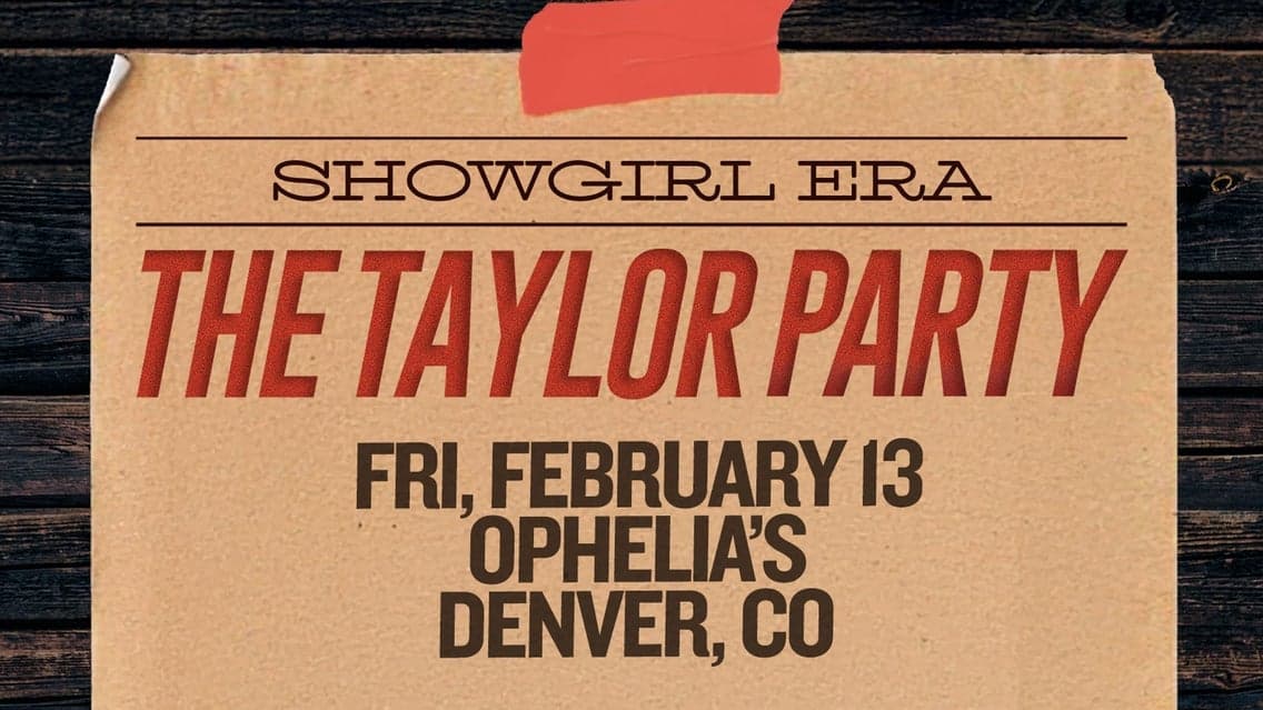 The Taylor Party: Taylor Swift Night at Ophelia's Electric Soapbox in Denver
