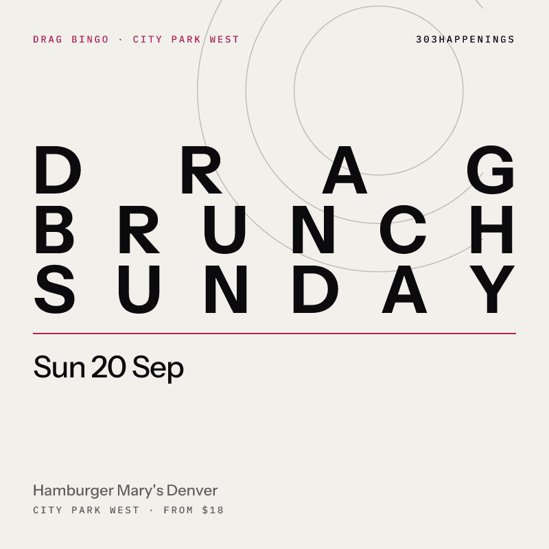 Drag Brunch Sunday at Hamburger Mary's at Hamburger Mary's Denver in Denver - This Week