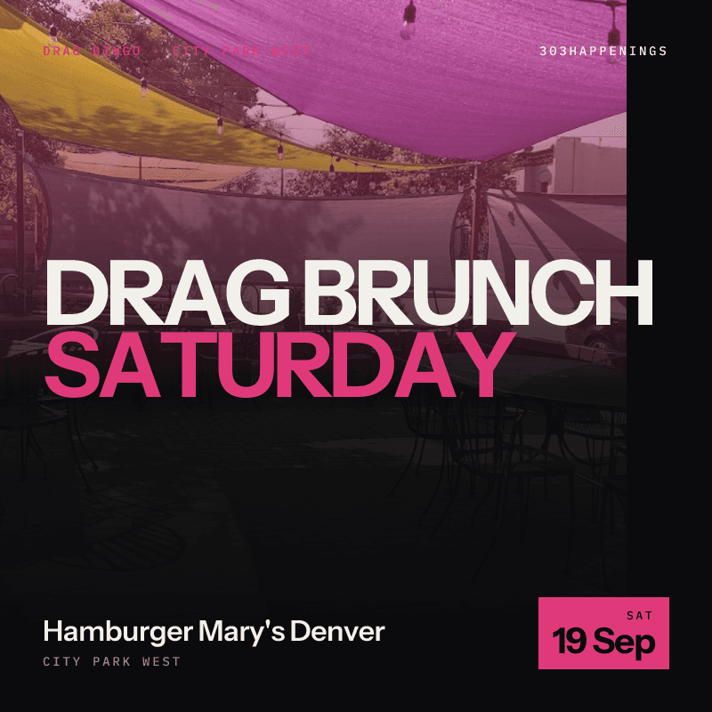 Drag Brunch Saturday at Hamburger Mary's at Hamburger Mary's Denver in Denver - Tomorrow