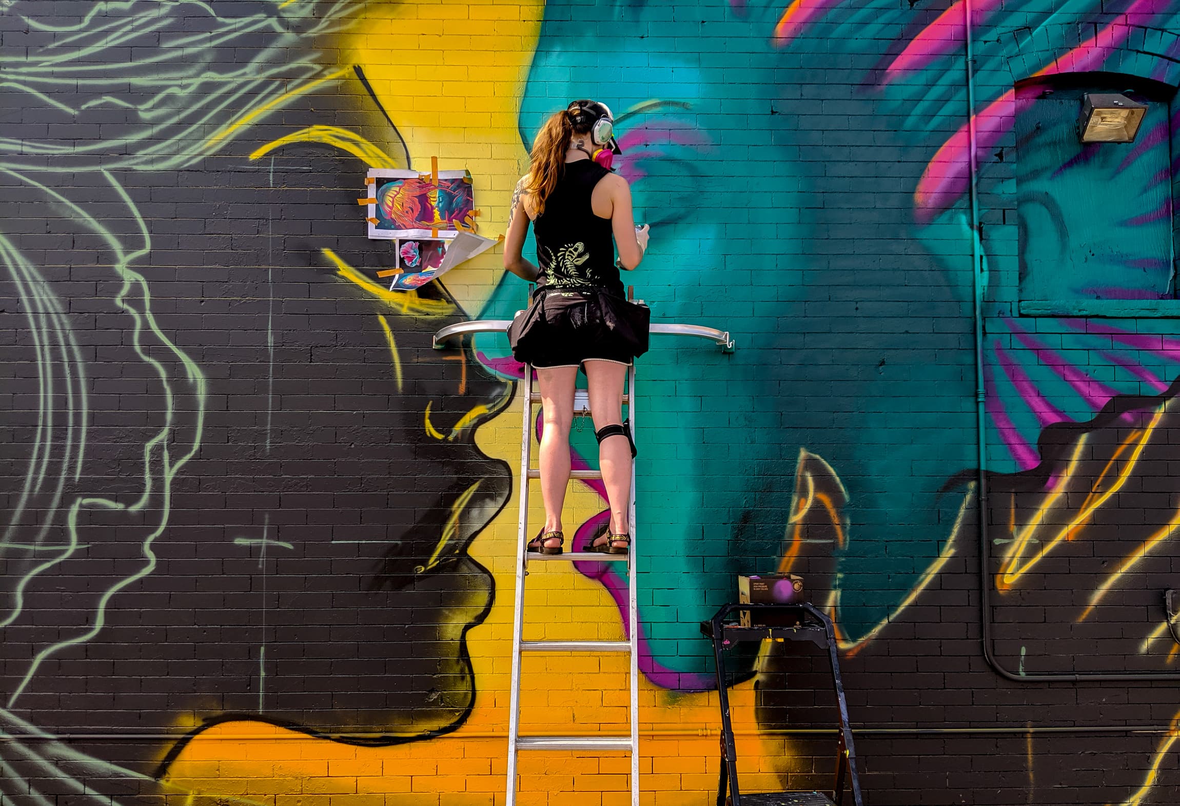 CRUSH Walls Collaborative Mural