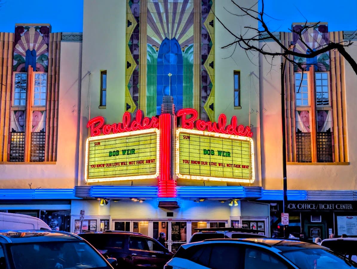 Boulder Theater - Photo by Justin Wilhelm